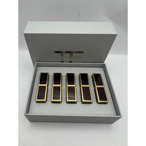 Tom Ford 5pc Lip Color Mini Deluxe Set, Each .03 Oz/1g, Color 16/100/01/80/15